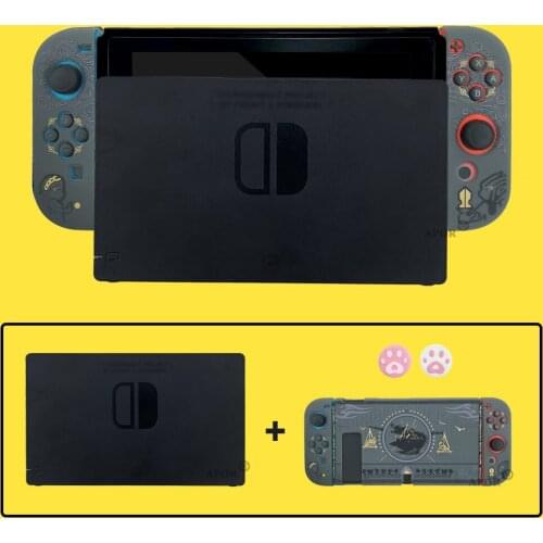 Black Kit Limited Version For Nintend Switch Charging Dock HDMI-Compatible TV Dock Charger Station Stand + For NS Protector Case