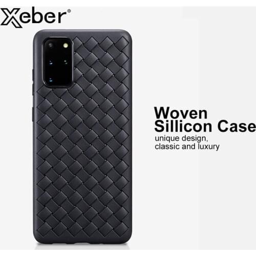 Weaving Grid Soft Leather Phone Case For Samsung A51 A71 5G M51 M31 M01 Core M20 M10 M21 A20S A10 A30 A50 A70 A40 A6 A5 A7 A8 A9