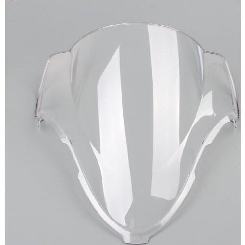 Motorcycle Clear Double Bubble Windscreen Windshield Screen ABS Shield Fit For Suzuki Hayabusa GSX1300R GSXR1300 1999-2007
