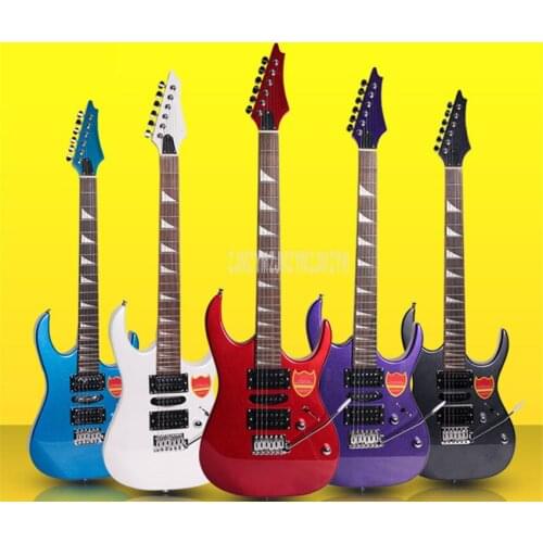 D-150 24 Frets 6 Strings Electric Guitar Wood Basswood Panel Maple Neck Guitarra With Bag for Beginner Professional Performance