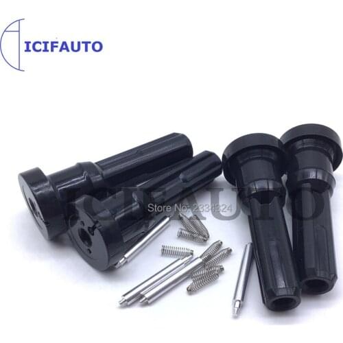 Ignition Coils Rubber Boot Pack With Spring For Mitsubishi Lancer Evolution 2.0 L4 MD363552 MD321461 UF523 5C1424 C1431