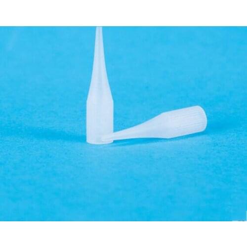 100Pcs/bag Small Size Tattoo Needle Tips 1RL Long Needle Nipples Caps For Permanent Makeup Machine Free Shipping