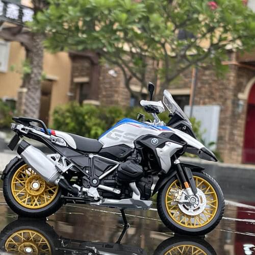 1:12 BMWs R1250 GS Alloy Racing Motorcycles Model Diecast Simulation Metal Street Motorcycle Model Collection Childrens Toy Gift