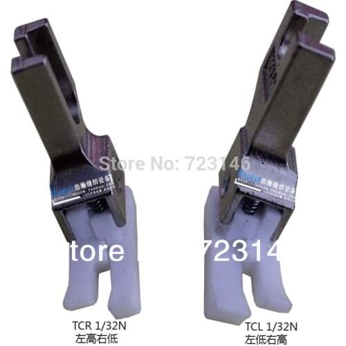 2015 New Arrival Promotion Tcr1/32n Tcl1/32n Presser Foot Feet Sewing Machine Accessories for Industrial Flat Parts 3/16 4.8mm