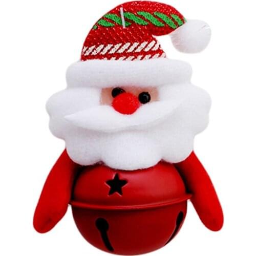Educational Baby Rattle Mobile Toys Newborn Baby Stroller Toys Lovely Christmas Style Baby Handbell Bed Hanging Toys