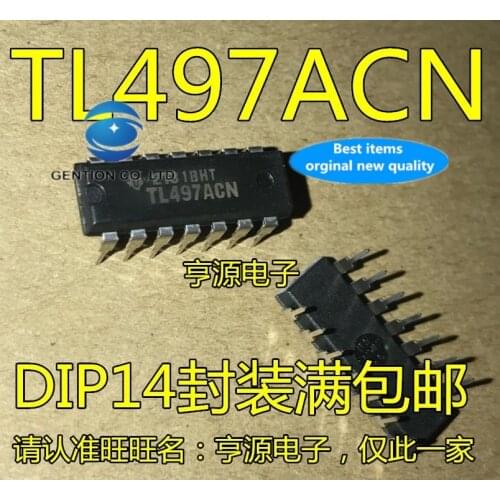10PCS TL497ACN TL497 DIP-14 switching regulator. in stock 100% new and original