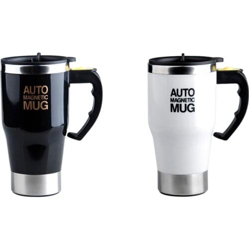 Self Stirring Mug Electric coffee Tea Mug Stainless Steel Double Wall Travel coffee Mug for Party