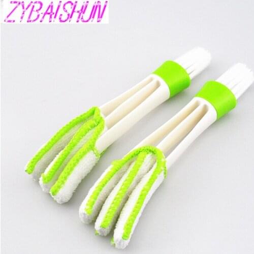 Car dashboard vents keyboard cleaner air outlet tool brush for SEAT Ibiza Leon Toledo Arosa Alhambra Exeo FR Supercopa Mii