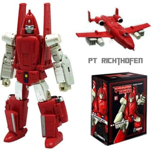 Transformation G1 PT M-01 M01 Richthofen Glider Mode KO DX9 MP Masterpiece Action Figure Robot Gifts Toys