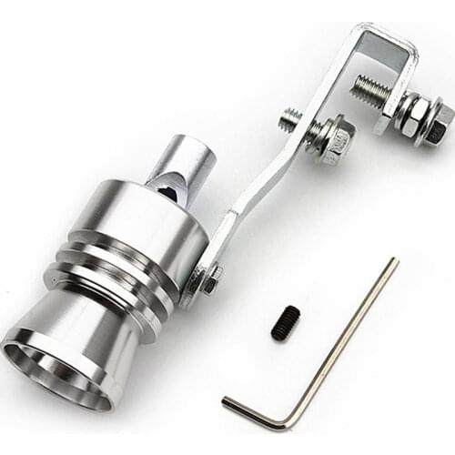 23mm Motorbike Car Exhaust Fake Turbo Whistle Pipe Sound Muffler Blow Off Valve Bov M Size Universal Simulator Whistler