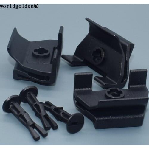 Worldgolden 100pcs auto clips Fender & Wheel Arch Clip Reiz for Toyota#53879-58010,47749-50090,53879-50020