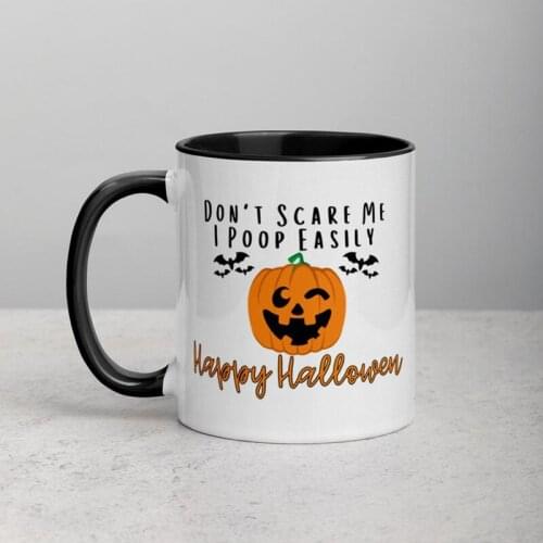 Funny Halloween Mug,Funny Mugs for Women,Halloween Coffee Mug,Halloween Coffee Cup Ghost Mug,Pumpkin Mug,Spooky Mug,Friend Gifts