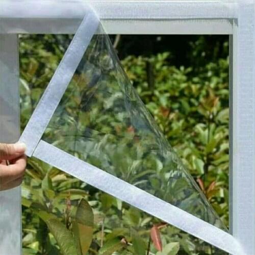 Winter Warm Pvc Screen Window Windproof and Mosquito Net Door Window Thickening Insulation Film Bubble Film Dust-proof Curtain