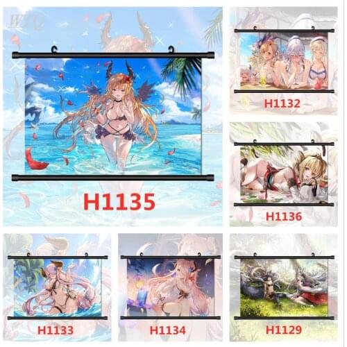 Granblue Fantasy Narumeia Socie Yuel Anime HD Print Anime Posters Wall Decor Poster Canvas Painting Wall Art Picture Home Decor