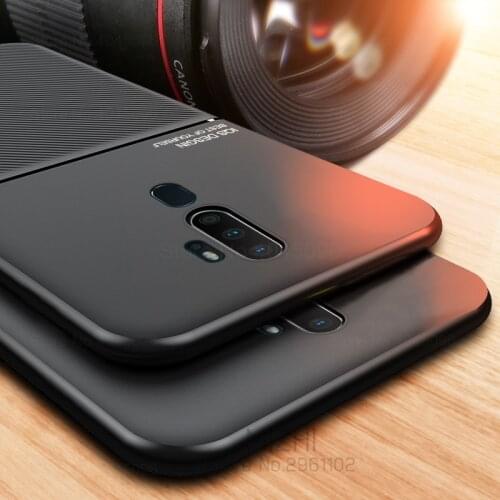 Luxury Silicone Magnetic Car Holder Case For oppo a5 a9 2020 a11 a11x a3s a5s f7 f9 f11 pro realme 2 3 2z xt x x2 pro Soft Cover