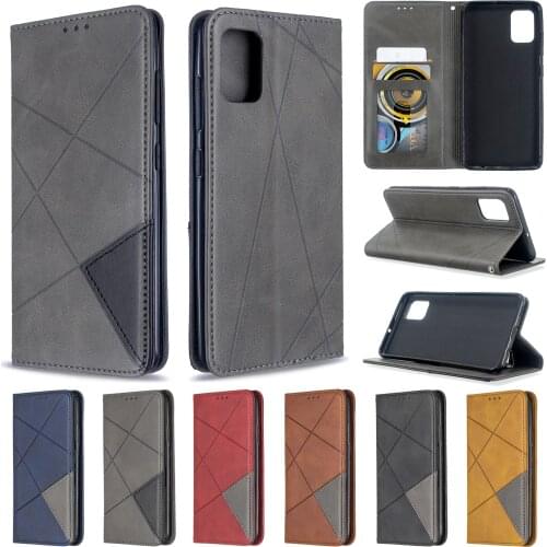 For Samsung Galaxy A51 A71 Case Book Wallet Magnetic Leather Flip Cover Card Stand Soft Cover Luxury Custom Mobile Phone Bags