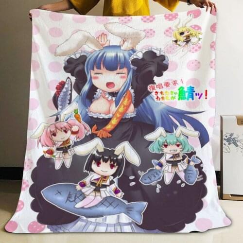 Musife Custom Umineko no Naku Koro ni Flannel Blanket Design Your own Blanket Flannel Blankets for Sofa DIY Dropshipping