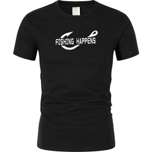 Short sleeve T-shirt humorous mens T-shirt pure cotton