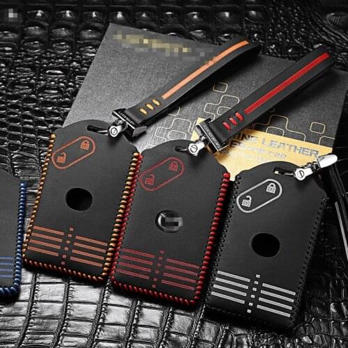 LUCKEASY For mazda 6 M6 2004 2005 2006 2007 Car Key Bag Case Wallet Holder