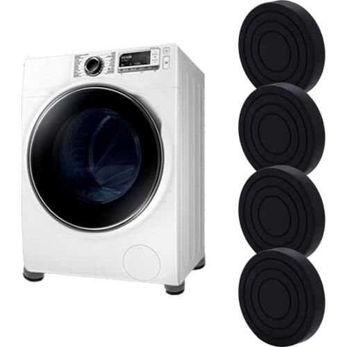 4Pcs Washing Machine Refrigerador Rubber Feet Pad Anti Vibration Anti Walk Pads Furniture Raise Height Foot Mat Floor Protectors