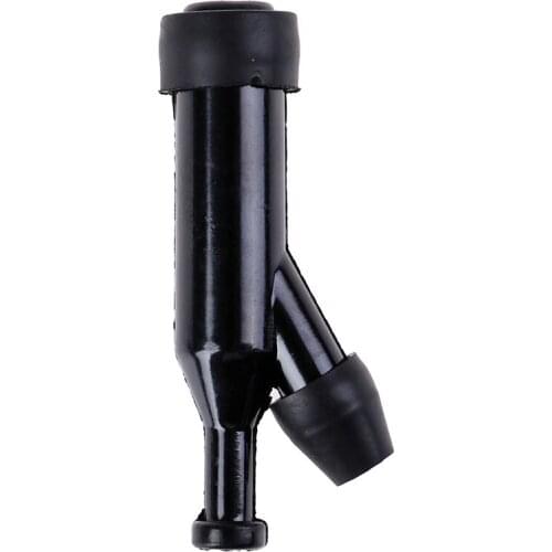 10-12mm Black Cover Plug Degree Threaded Spark Cap Resistor