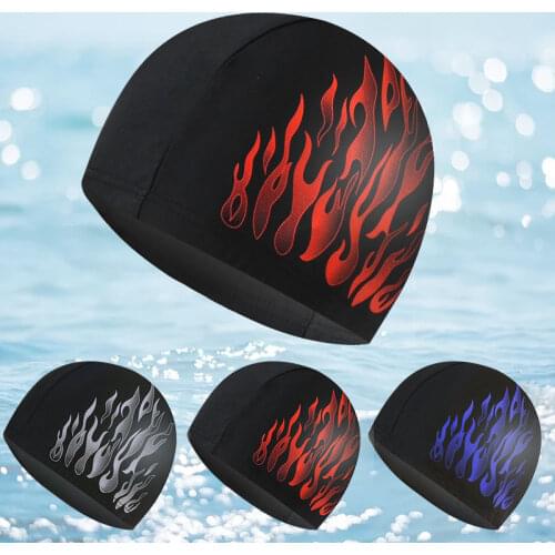 2021 New Swimming Hat Accessories Nylon Swim Pool Adult Men Women Children Professional High Elastic Equipmen Swimming Cap