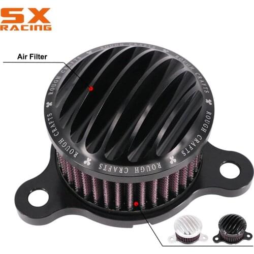 Motorcycle CNC Air Cleaner Filter Intake System Kit For Harley SPORTSTER XL883 XL1200 48 72 1991-2017 XL 883 1200 Street Bike