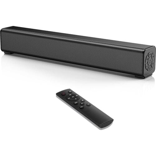 YOUXIU 20W Computer Speakers Portable Bluetooth Wireless Stereo Soundbar for Desktop Support TWS TF Card