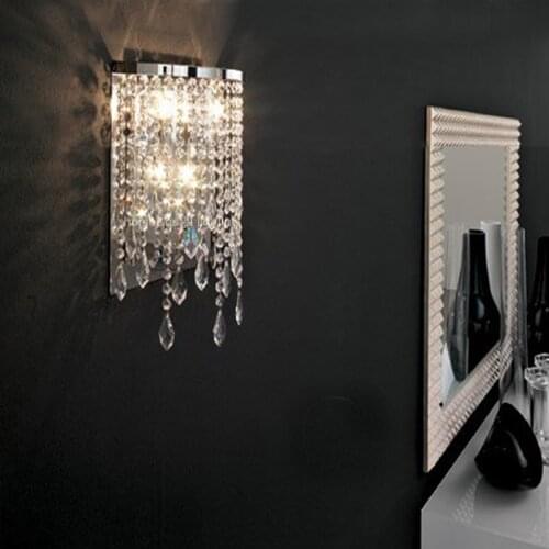 Mirror Front Corridor Hallway Wall Light led crystal wall lamp modern wall lights led mirror light lamp led crystal wall lights
