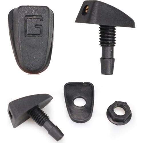 1/2 Pcs Car Front Windshield Wiper Nozzle Water Spray Jet Nozzle for Bmw Audi Lada Mazda Honda Toyota Renault Car Accessories