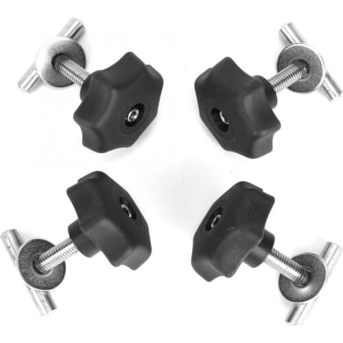 Hard Top Bolts 4Pcs Mounting Screws Locking Rail Stainless Steel T Bolts Fit for Multivan Bus T5 / T6 ab BJ 2003