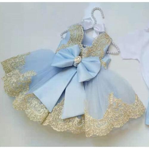 9M-5yrs Lace Girls Wedding Dress Baby Girls Christening Cotton Ball Gown Dresses for Party Kids 1 Year Baby Girl Birthday Dress