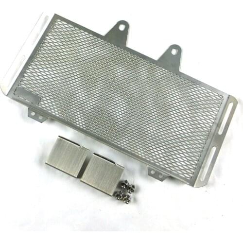 For BMW R NineT Pure Scrambler Racer R Nine T R9T 2014-2018 Brushed Stainless Radiator Grille Oil Cooler Guard Cover Protector