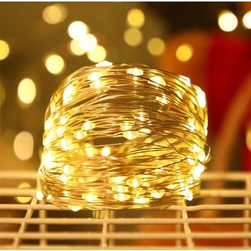 Garland Curtain Light for Room New Year Christmas Lights Decorations Curtains for Home Festoon Led Lights Fairy Garland Lights