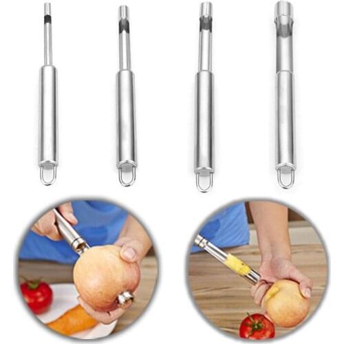Multi-Function Stainless Steel Fruit Corer Remover Pear Apple Corer Seeder Slicer Knife Kitchen Gadgets Fruit & Vegetable Tools