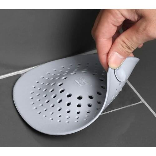 Bathroom Floor Drain Cover Home Kitchen Sink Filter Shower Drain Hair Catcher Stopper Universal Anti-Clogging Sink Strainer