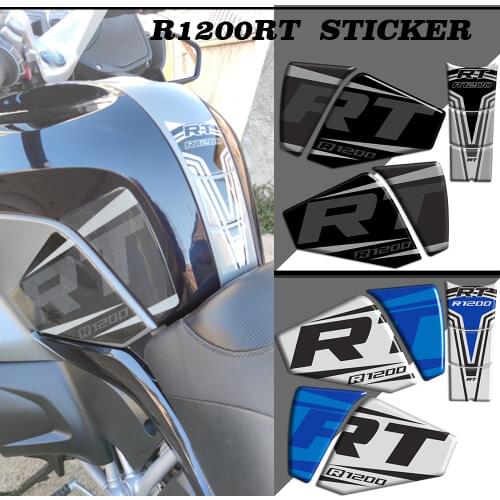 Stickers R1200 RT For BMW R1200RT R 1200 RT Tank Pad Tankpad Trunk Luggage Case Emblem Logo Decal Protection 2016 2017 2018