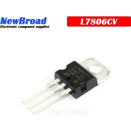 10PCS L7806CV TO220 L7806 TO-220 7806 LM7806 MC7806 new and original IC
