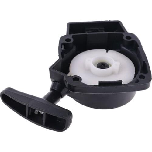 P15F 1Set 26CC 1E34F Brush Cutter Grass Hedge Trimmer Starter with Pulley Plate Replacement for Mitsubish CG260 BC260