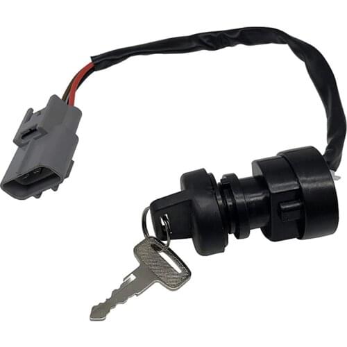 Ignition Key Switch for Yamaha Grizzly 660 350 Big Bear Kodiak 400 Atv