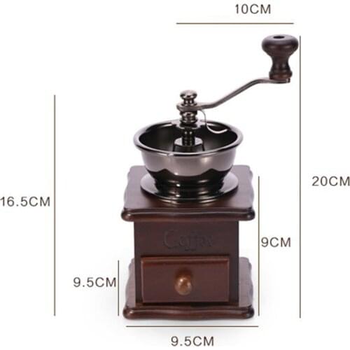 HOT Manual Coffee Grinder, Hand Coffee Beans Grinding Machine, Hand Coffee Burr Mill,Manual Bean Grinder