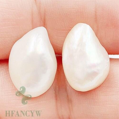 Freshwater pearls Baroque pearls Earring 18k Ear Stud Jewelry Irregular Party Gift Flawless Real Fashion Wedding Luxury Classic