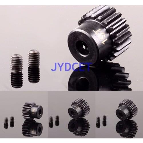 19T 20T 21T Pinion Gear / Moter Gear M0.8 32P 5MM For Traxxas Revo Summit Slash