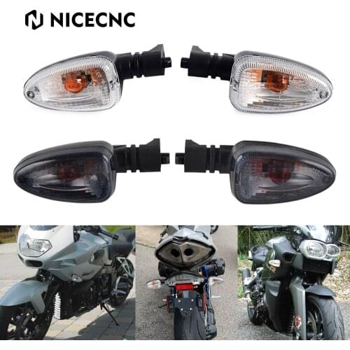 Indicator Turn Signal Light For BMW F650GS F800GS F800R F800S HP2 K1200R R1200GS 2 X Clear Turn Signal Indicator Lights