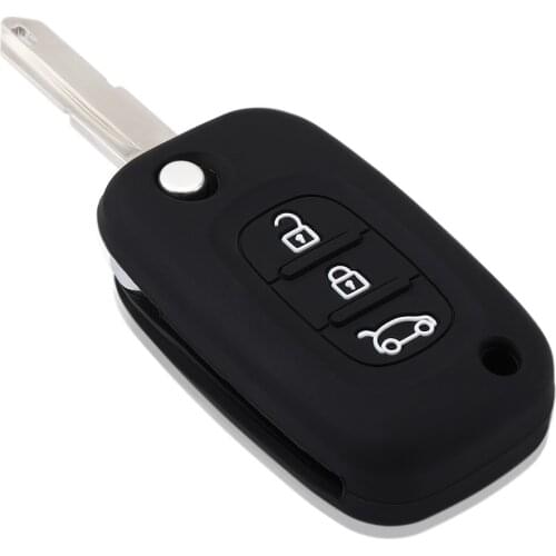 VCiiC Silicone Car Key Case Cover For LADA Priora Sedan sport Kalina Granta Vesta X-Ray XRay Remote key shell fob auto parts