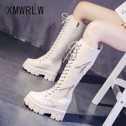 Женские высокие ботинки XMWRLW China At AliExpress