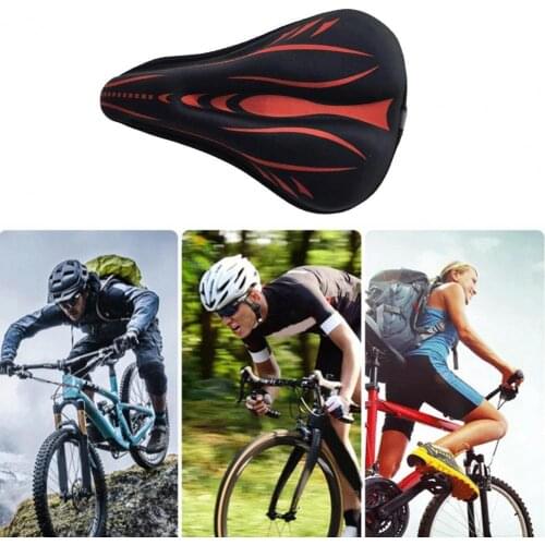 Saddle Cushion Soft Breathable Memory Foam Premium Bike Saddle Cover for MTB