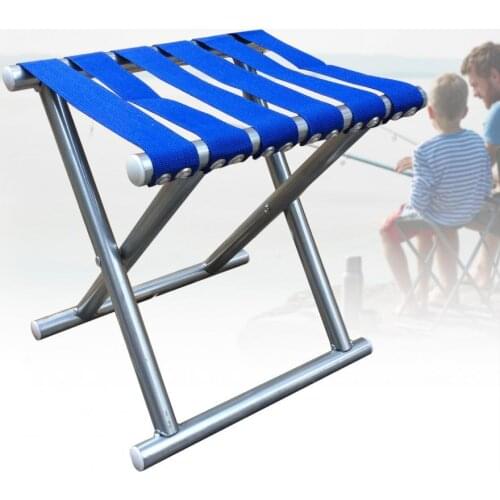 Portable Round Tube Folding Chair Outdoor Fishing Rest Stool for Camping стул для рыбалки camping chair Мебель для путешествий