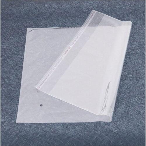 Clear Resealable Cellophane/OPP/Poly Transparent Plastic Bags For Storage Self Adhesive Seal Packaging bags for daily supplies