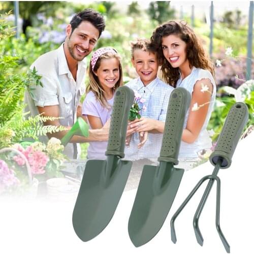 Green Gardening Shovel Rake Gardener Tools Bonsai Tool Durable Garden Tool Set Gardening Tool Set Potted Plants Practical